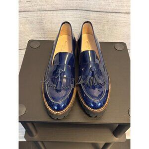 Patricia Green Beckham Tassel Lug Loafer Size 8